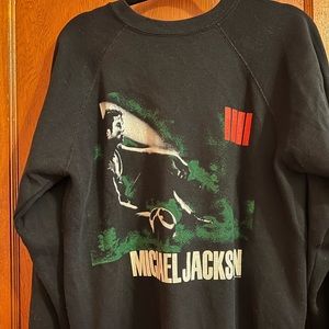 Michael Jackson Concert Sweatshirt